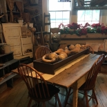 old farm table